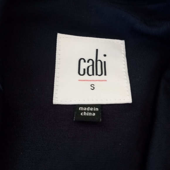 Cabi Chance Moto Jacket #5476 In Navy Blue | S - Picture 9 of 9